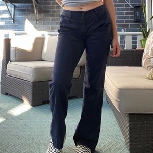 MIU MIU Navy trousers Chic and Preppy Us Size 8